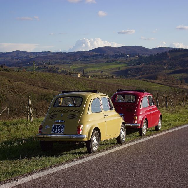 Self-Driving Tour in a Vintage Fiat 500 in Florence, Chianti, Tuscany - Experience Overview