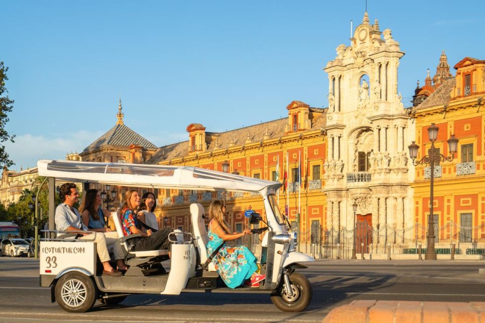 Seville: City Tour by Private Eco Tuk Tuk - Tour Description