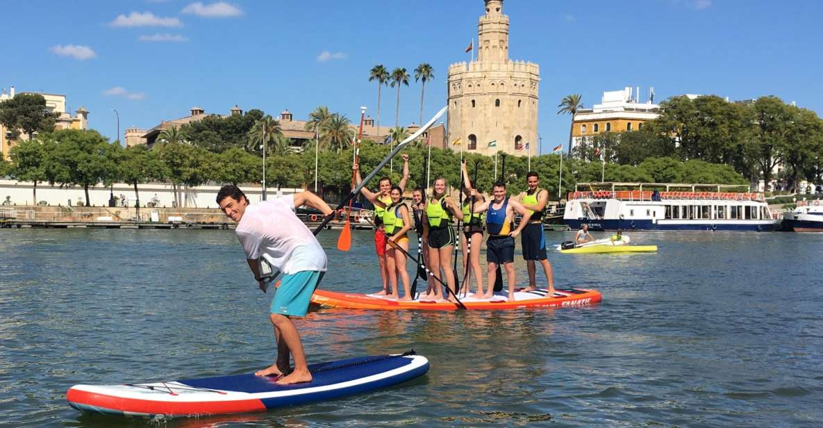 Seville: Group Giant Paddle-Boarding Session - Inclusions and Facilities