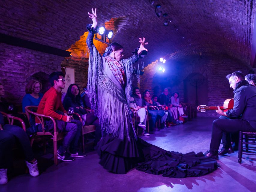 Seville: VIP Flamenco Show With Drink in an Arabic Vault - Ticket Inclusions
