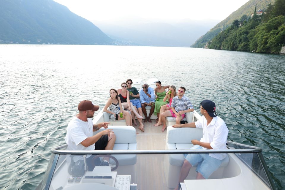 SLS Como Lake: Highlights Boat Tour Open Bar Prosecco - Itinerary and Starting Locations