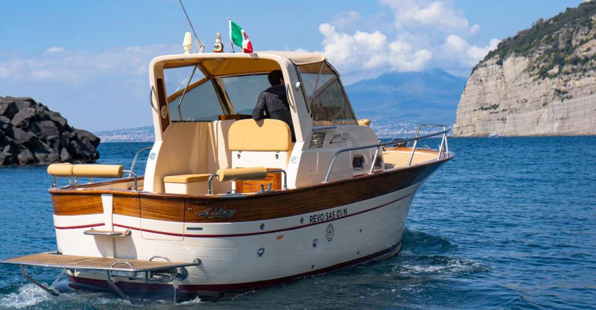 Sorrento: Capri White Grotto & Blue Grotto Private Boat Trip - Inclusions