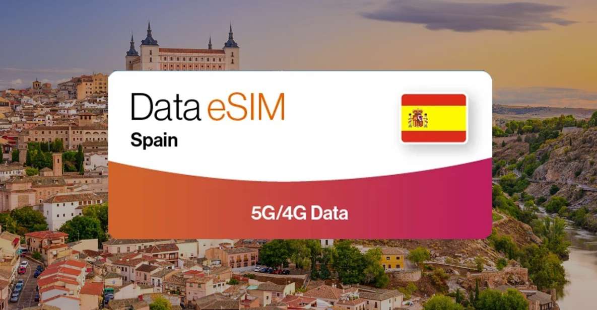 Spain: Tourist Esim Data Plan - Data Plan Options and Pricing Details