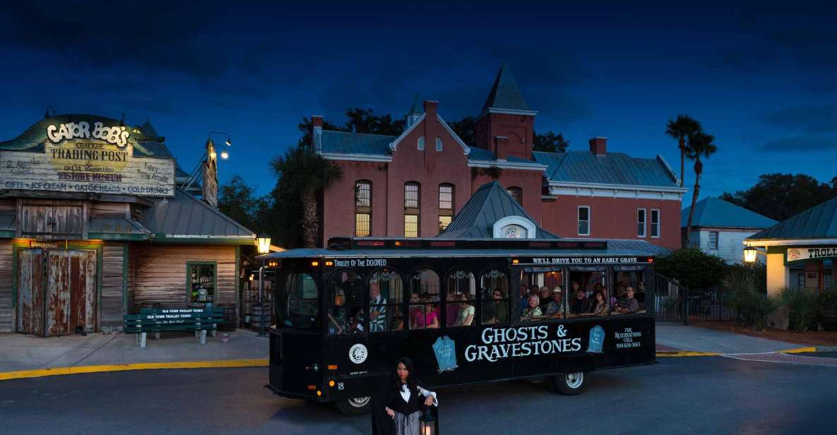 St. Augustine: Ghosts and Gravestones Old Town Trolley Tour - Tour Highlights