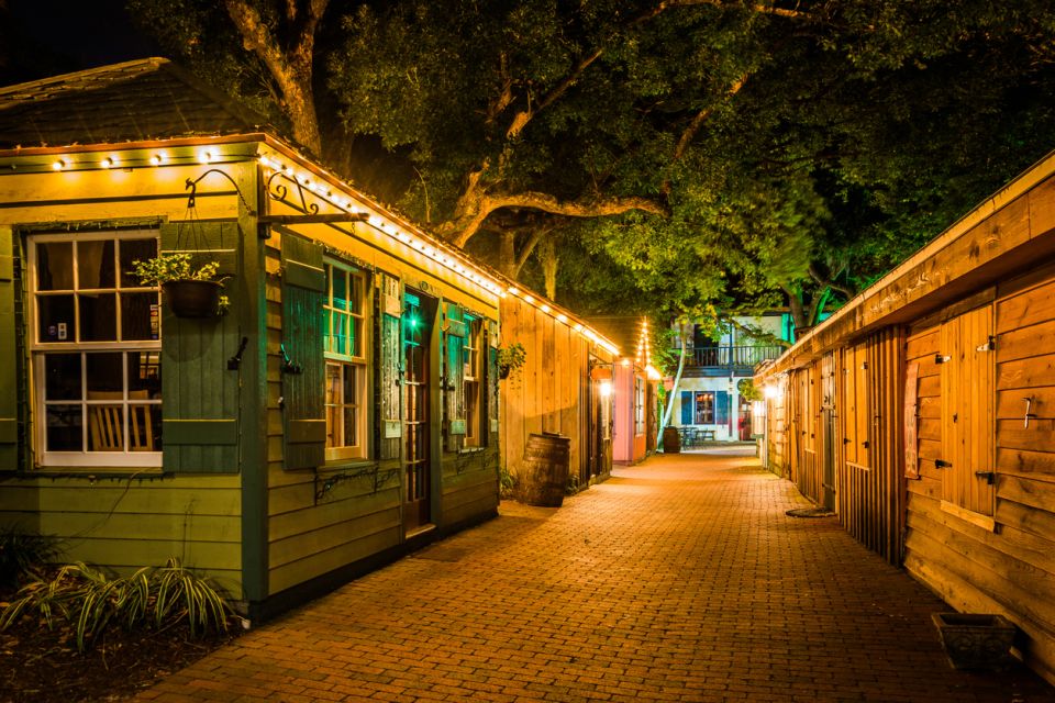 St. Augustine: Haunted Pub Crawl Walking Tour With a Guide - Meeting Point and Reviews