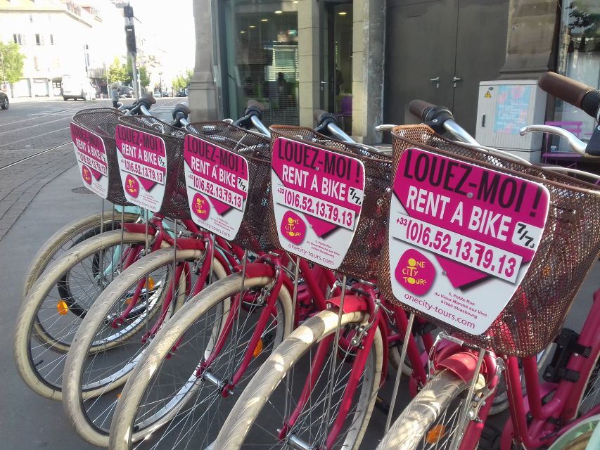 Strasbourg: 1-Day Bike Rental - Inclusions