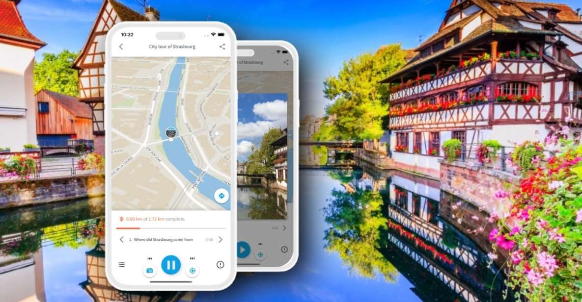 Strasbourg: Audioguide in Your Smartphone in French - Navigate Easily With GPS App