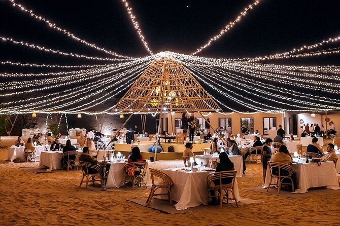 Sunset and Dinner Luxury Desert Experience With Transfers - Activities Included in the Package