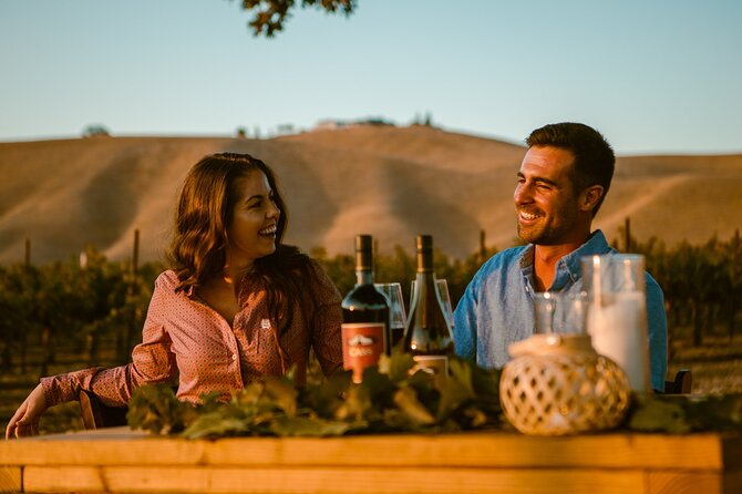 Sunset Vineyard Tour With Wine and Cheese Picnic in Paso Robles - Wine and Cheese Picnic Details