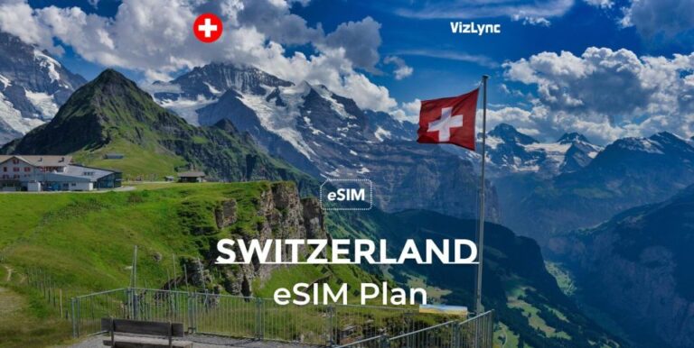 Switzerland Esim Enjoy High Speed Data Plans for 30 Days