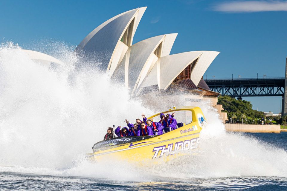 Sydney Harbour: 45-Minute Extreme Adrenaline Rush Ride - Inclusions Provided