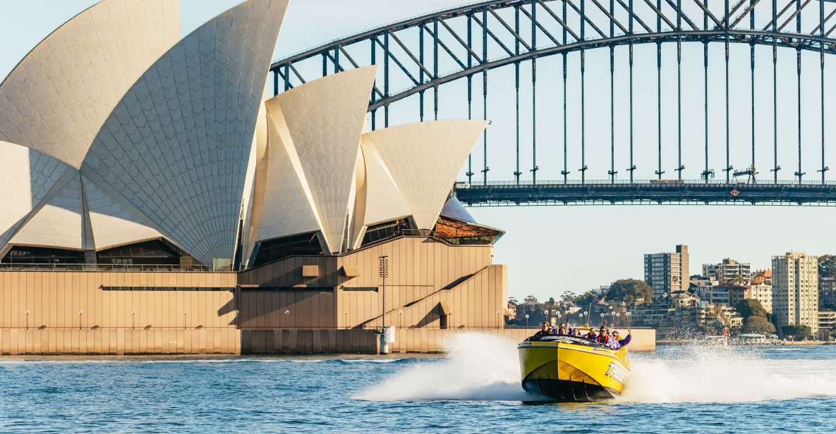 Sydney Harbour: Thunder Thrill Ride - Inclusions