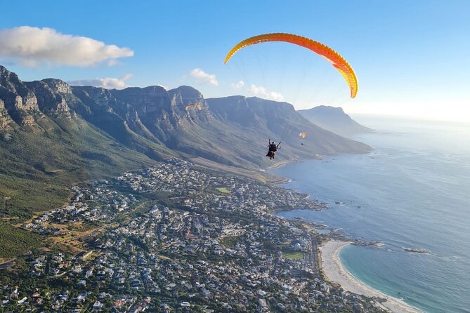 Tandem Paragliding in Cape Town - Inclusions and Add-Ons