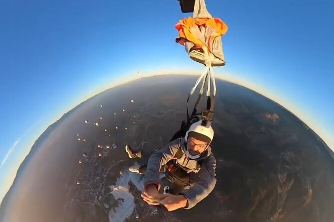 Tandem Skydiving at Pamukkale, Turkey - Preparing for the Skydive