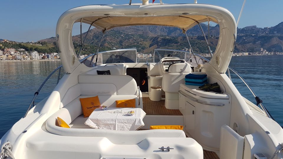 Taormina: Boat Tour Bay Taormina All Inclusive - Duration and Languages