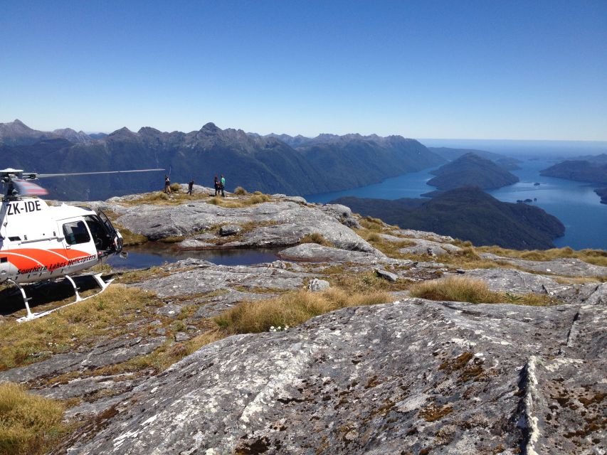 Te Anau: Milford, Dusky, and Doubtful Helicopter Flight - Full Description