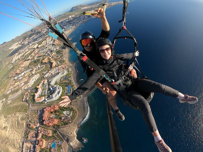 Tenerife: Guided Beginner Paragliding With Pickup & Drop-Off - Flight Description