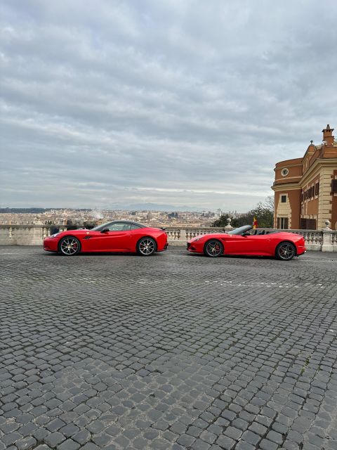 Testdrive Ferrari Guided Tour of the Tourist Areas of Rome - Itinerary