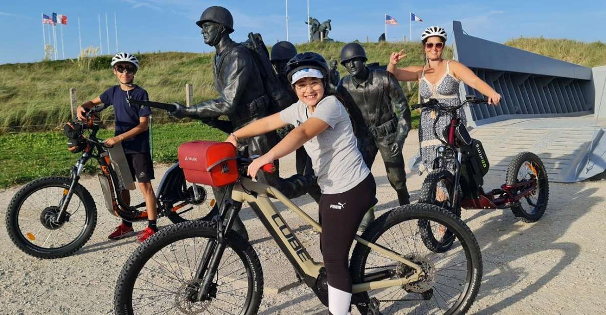 The Landing Beaches of Normandy by E-scooter or E-bike ! - Safety Guidelines