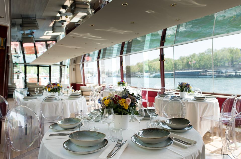 Theo Boat/Paris : Lunch Cruise on the Seine With Rooftop - Important Information