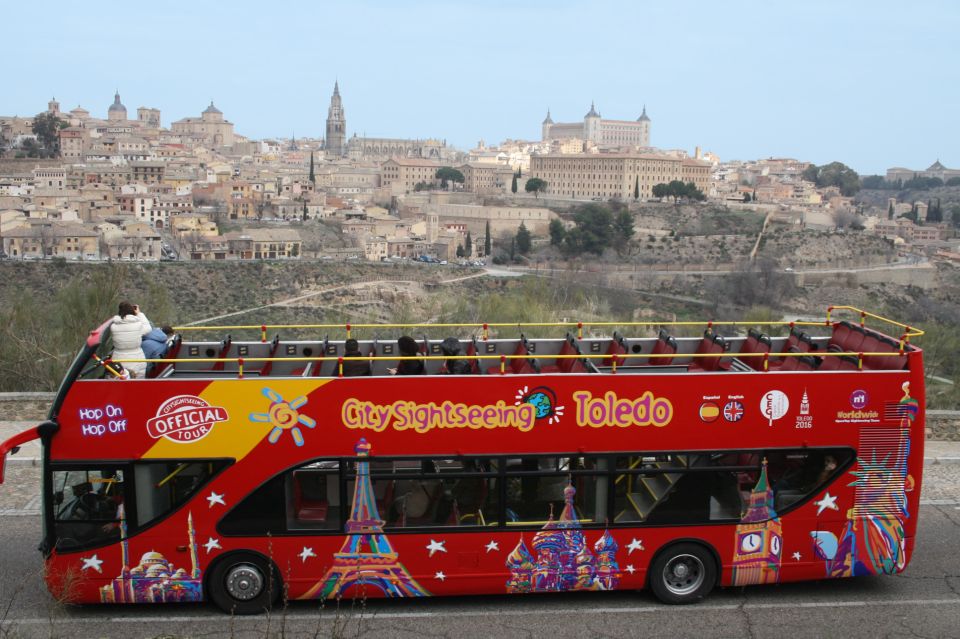 Toledo: City Sightseeing Hop-On Hop-Off Bus Tour & Extras - Booking Flexibility