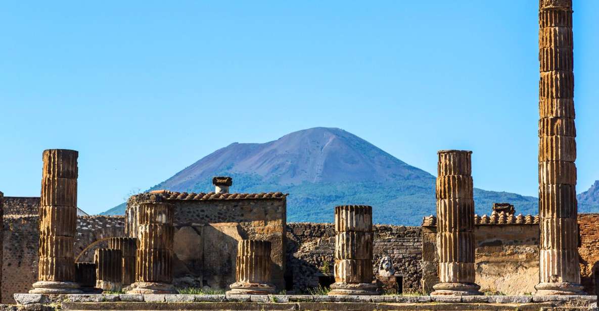 Transfer From Salerno to Rome Area & Guided Pompeii - Booking Information