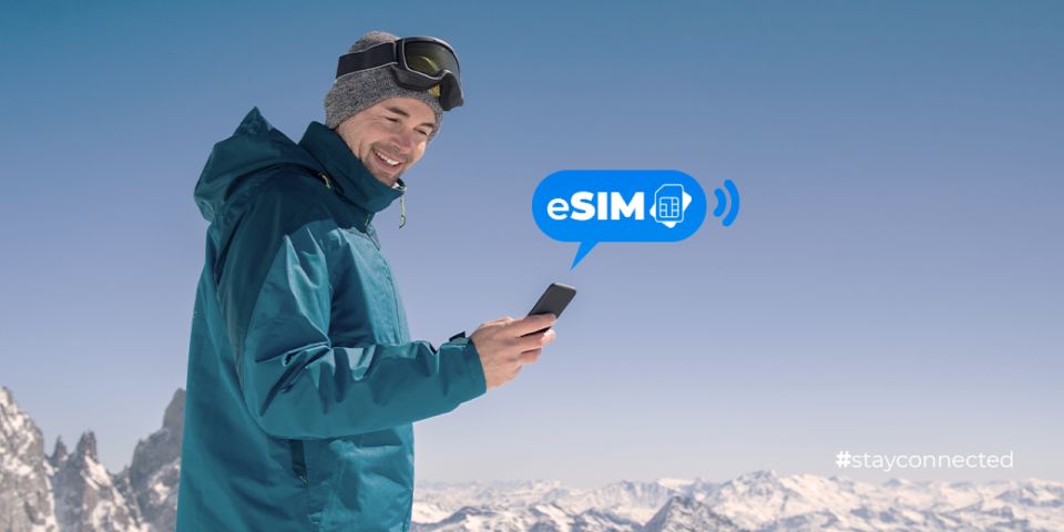 Val-Disère & France: Unlimited EU Internet With Esim Data - Booking Process Information