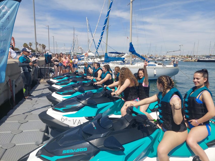 Valencia: Jetski Experience With Guide - Multilingual Instructor Availability