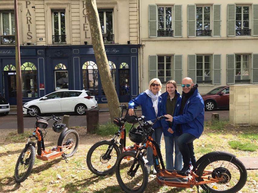 Versailles: Electric Scooter Rental - Inclusions