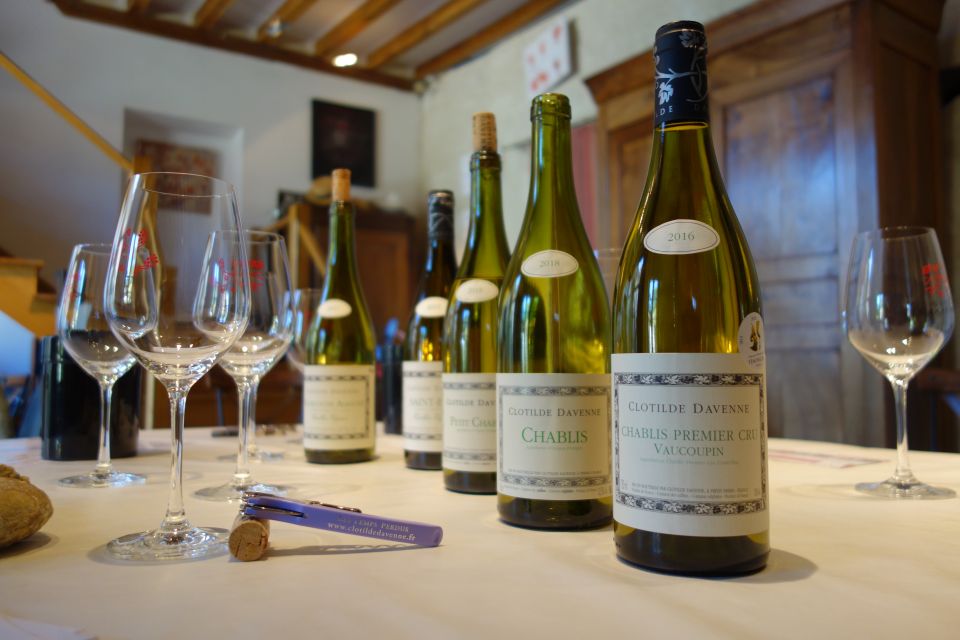 Visit and Tasting at Chablis Clotilde Davenne - Pricing and Duration