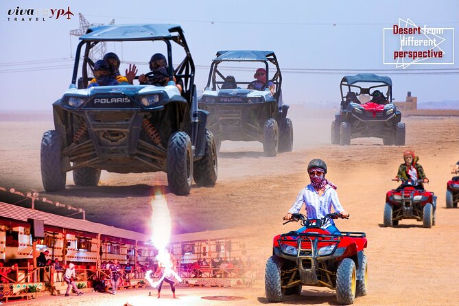 Viva Egypt Hurghada Safari ATV, Buggy Car, Camel , Dinner, Show - Dinner and Show Highlights