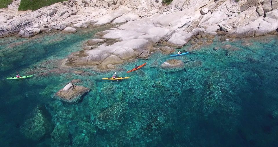 Vourvourou: Sea Kayaking Diaporos Island Private Day Tour - Itinerary and Starting Location