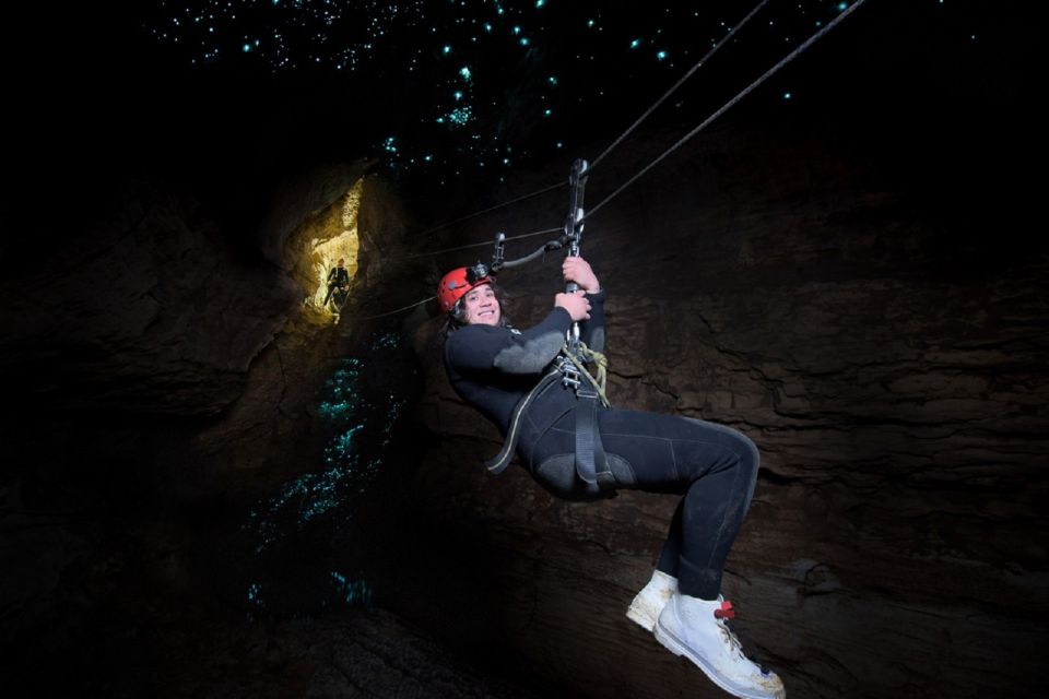 Waitomo Caves Black Abyss Ultimate Caving Experience - Full Description