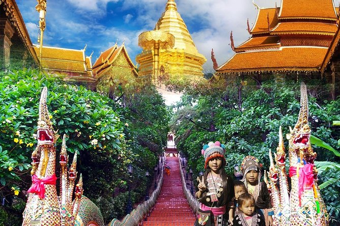 Wat Doi Suthep & White Meo (Hmong) Hilltribe - Doi Suthep Temple Visit