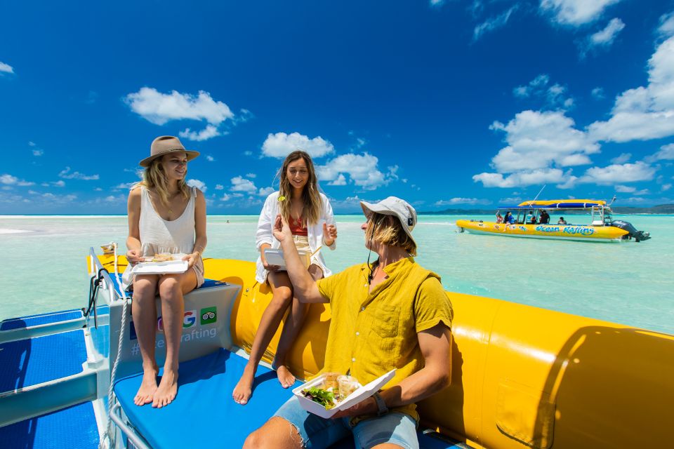 Whitsundays Ocean Rafting Tour: Snorkel, Walk & Whitehaven - Inclusions