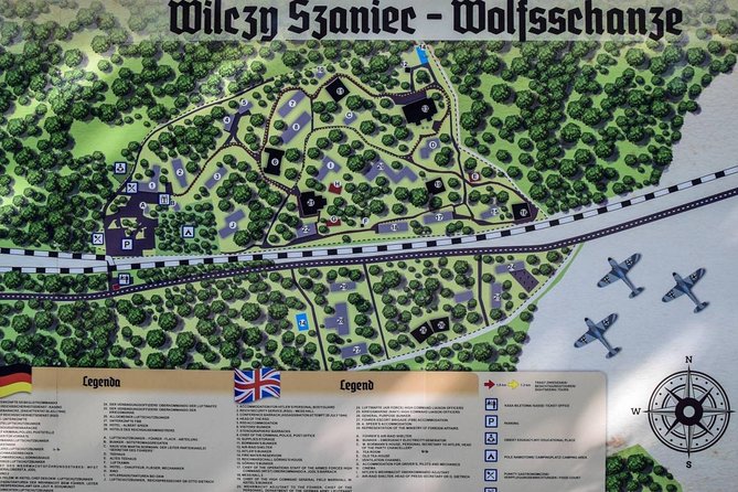 Wolfs Lair "Hitlers Headquarters" - Full Day Tour From Warsaw by Private Car - Directions