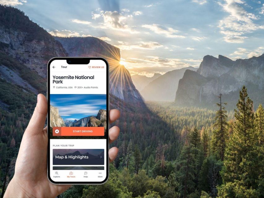 Yosemite: Self-Guided Audio Driving Tour - Detailed Tour Description