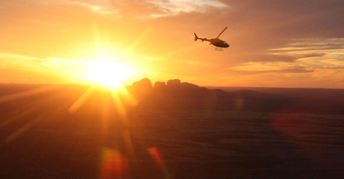 Yulara: Uluru and Kata Tjuta Sunset Helicopter Tour - Activity Details