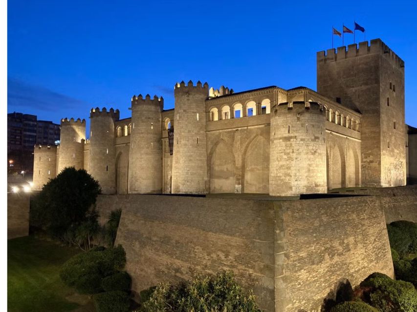 Zaragoza: Aljafería Palace Guided Tour in Spanish - Booking Policies & Options