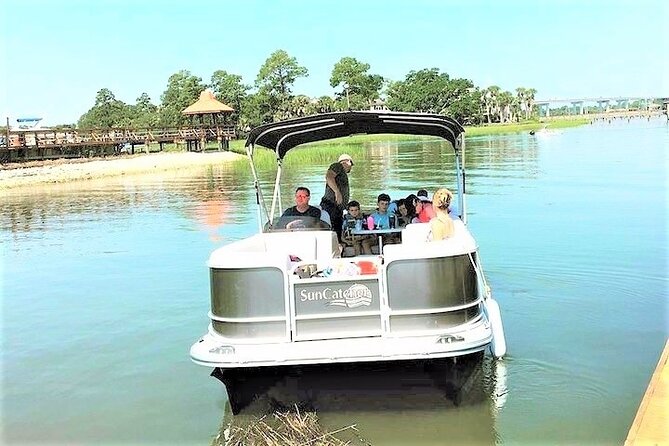 4-Hour Private Hilton Head Pontoon Boat Rental - Key Points