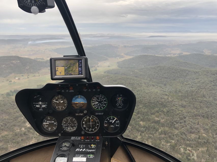 10 Minute Helicopter Scenic Flight Hunter Valley - Enjoy Spectacular Broken Back Range Views