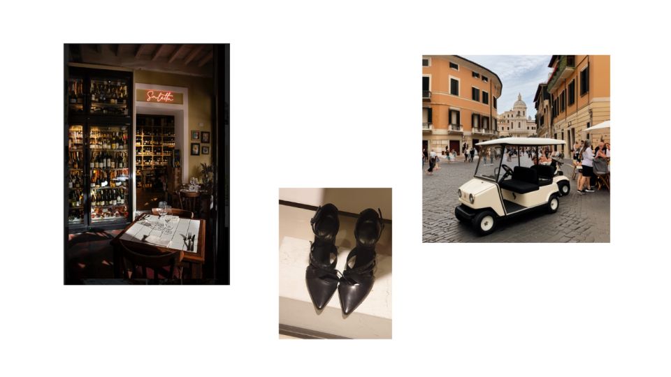 3 Hours Golf Cart Tour Shopping and Wine in Rome - Common questions