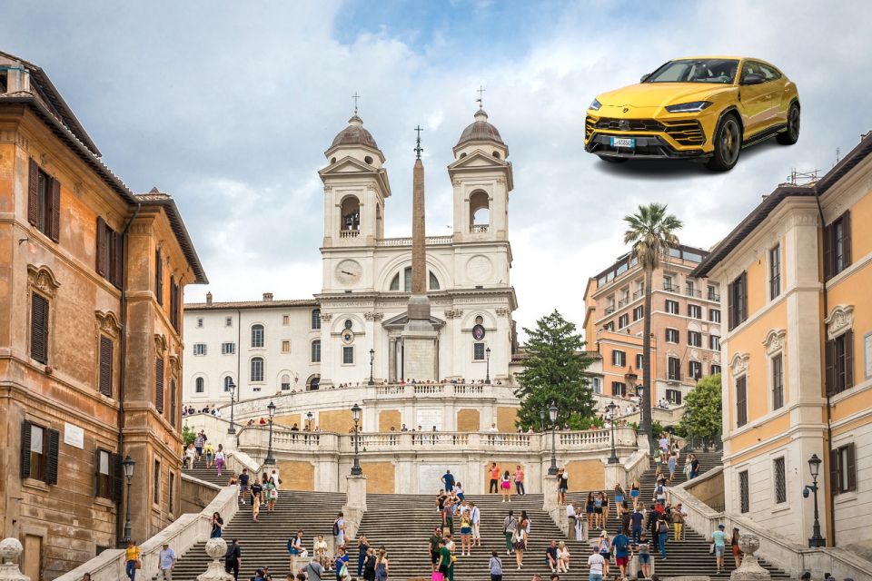 4 Best Views Rome: Private Guided Tour With Lamborghini Urus - Romantic Skyline Views in Rome