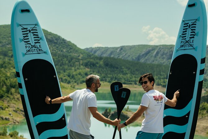 5-Hour Shared SUP Experience in Imotski With Lunch - Directions