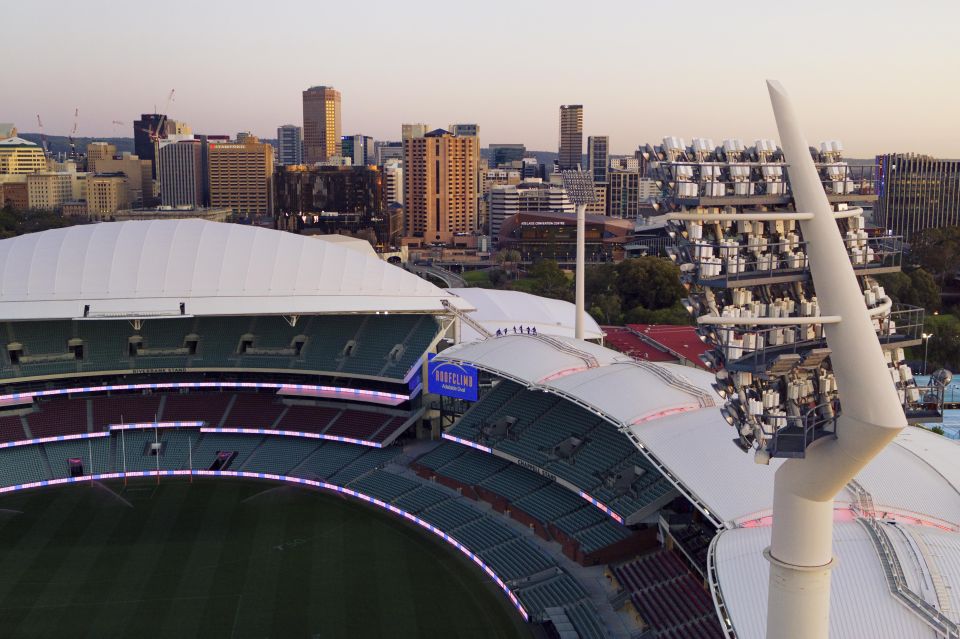 Adelaide: Sunset Rooftop Tour at Adelaide Oval - Exclusions