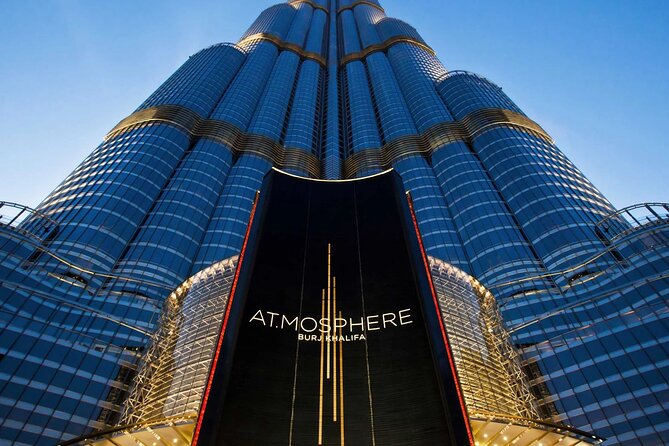 After Noon High Tea at At.Mosphere Burj Khalifa With Transfer - Restrictions and Limitations