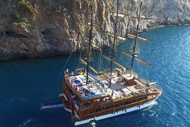 Alanya Catamaran Boat With Swimming and Snorkelling Activity - General Information