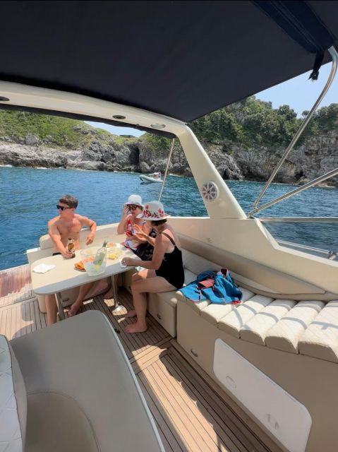 Amalfi Coast Private Boat Tour With Aperitif - Itinerary and Inclusions