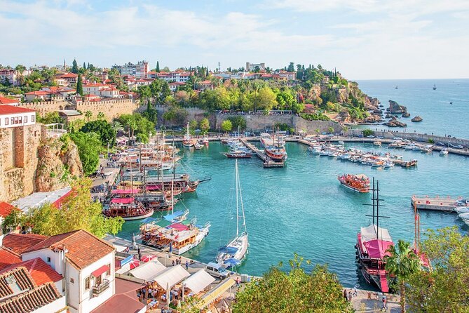 Antalya : Old City and Waterfalls Tour With Boat & Cable Car - Cable Car Adventure