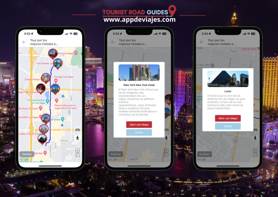 App Self-Guided Road Routes Las Vegas - Additional Tips and Recommendations